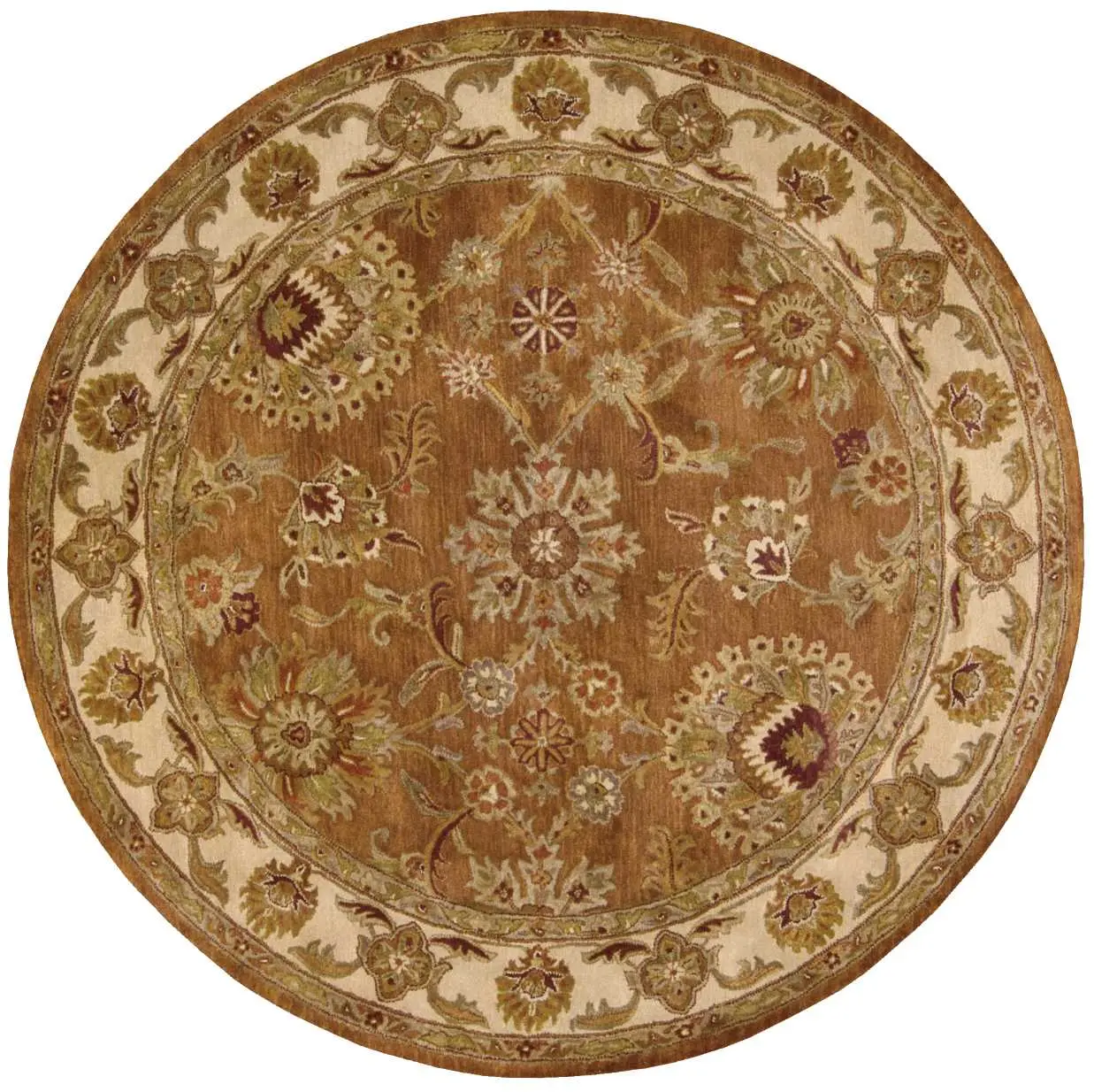 Nourison Home Jaipur JA13 Rust Traditional Tufted Rug