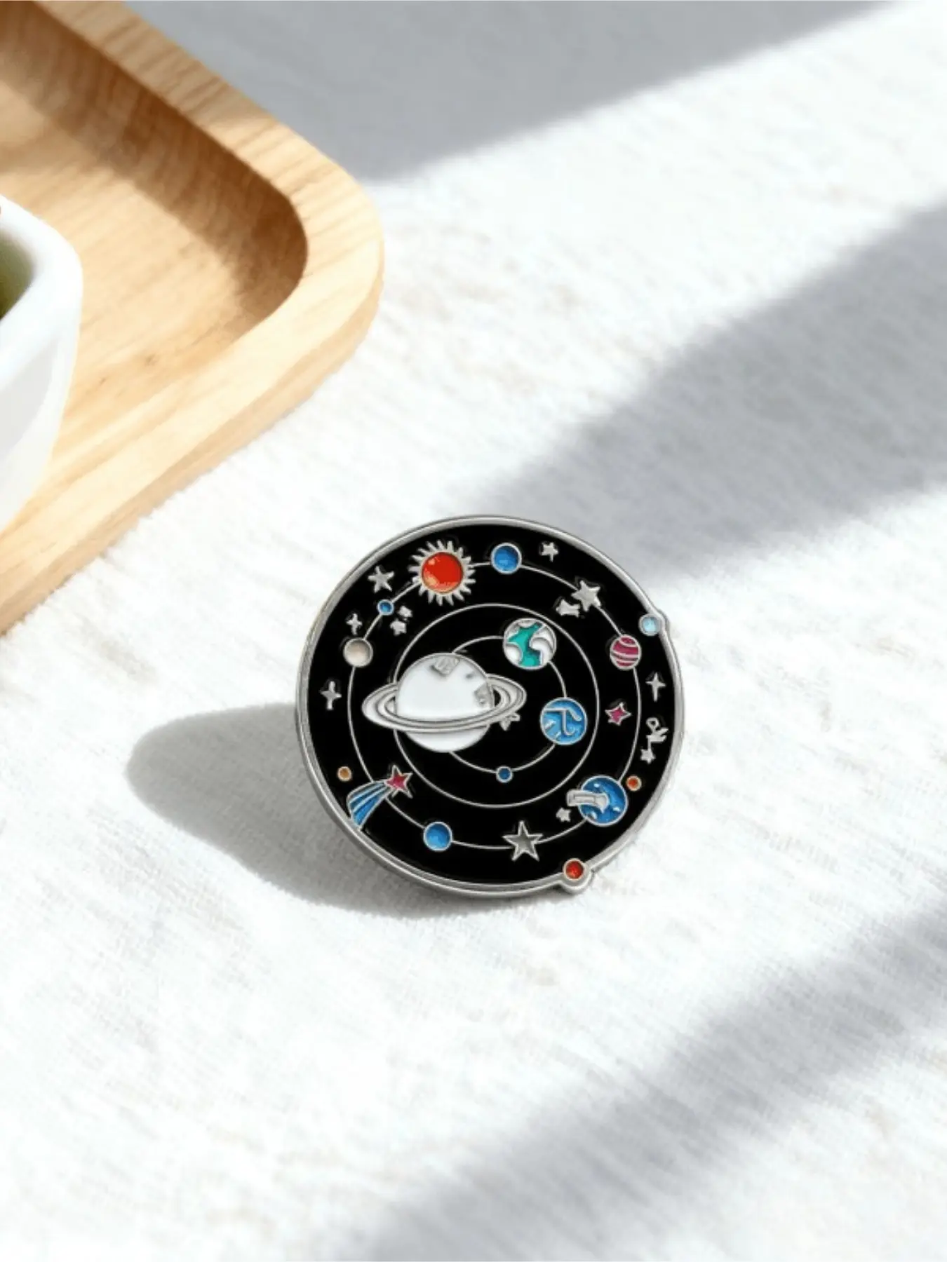 Christmas Sci - Fi Outfit & Nostalgia Event Pin Clip: Cosmic – Show Your Wonder Vibe.Suitable for bags, clothing, durable decorative pins Fashion Accessory Alloy Brooch Pin