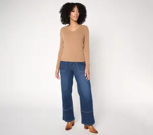 Naadam The Soft Collection 100% Cashmere V-Neck Sweater