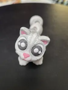 3d printed articulated and flexi cat