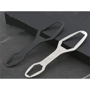 Double End Multifunctional Universal Wrench, Self Locking Wrench, 3-17mm Self-Tightening, Chrome Vanadium Steel, Car Bike Home Repair Tool