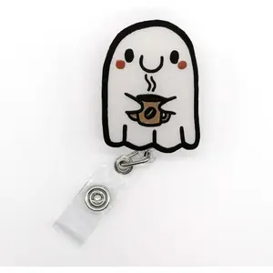 Halloween Funny  Badge Reel, Nurse Badge Reels, ID Badge Holder, Interchangeable ID Badge Reel, Nurse, Retractable Badge