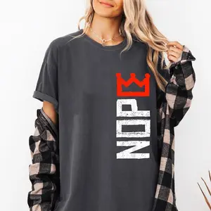 Comfort Colors No Kings in America Shirt, Social Justice Shirt, Funny Political Meme, Democracy Shirt, Unisex Tee