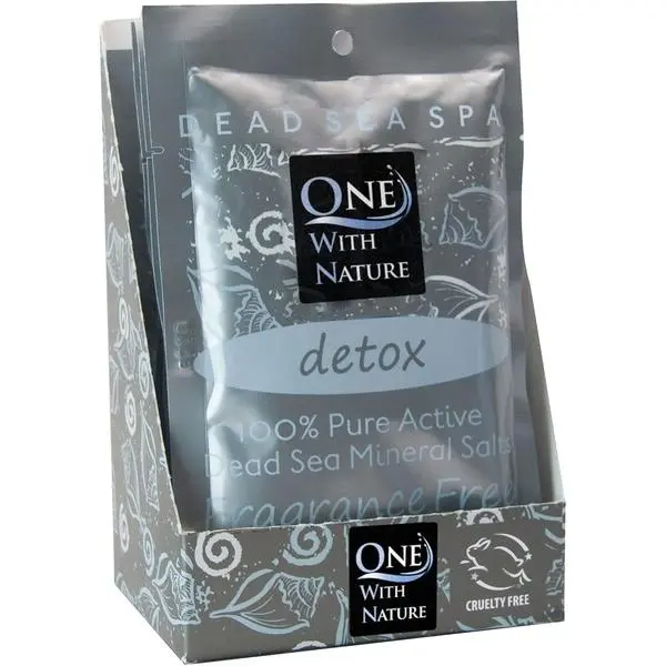 100% Pure Dead Sea Salt for Bath Fragrance Free, 2.5oz 6Pack. High in 21 Essential Minerals, Such as Magnesium, Sulfur, Zinc, Potassium. Skin Nourishing and Therapeutic.