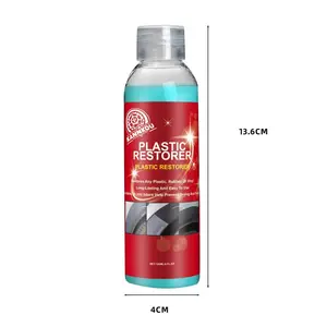 plastic restorer for cars solution finish black trim restorer plastic restorer for carsPlastic Restorer | Bring Plastic, Rubber, and Vinyl Back to Life! | User Friendly Trim Restorer | Safe Auto Detailing Supplies | kannkou