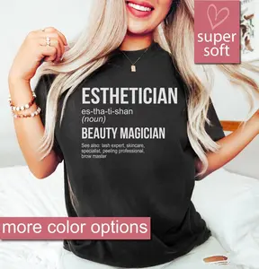 Esthetician Shirt - Beauty Magician, Esthetician Gift, Makeup Artist Shirt, Cosmetology Tshirt, Beauty, Premium Men Woman Unisex Shirt