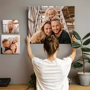 Custom Canvas Prints - Personalize your favorite photos to share cherished memories with family and friends. Perfect for Christmas photo prints, New Year gifts, and custom images of gatherings, children, parents, landscapes, or travel scenes. Ideal for ho