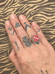Zane-Red Dice #3 Ring