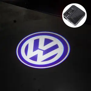 Universal 2PCS Volkswagen Door Logo Projector with 3D Customizable Welcome Light, Never-Fade Laser Design, Fits All VW Models (Golf, Jetta, Tiguan, Atlas, Passat)