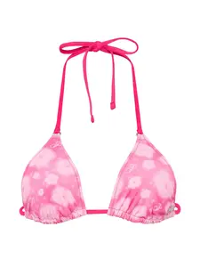 PINK Triangle String Bikini Top