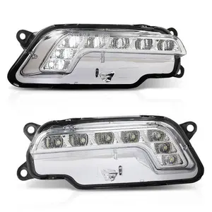 LED DRL Fog Lights Driving Lamps For 10-16 Mercedes Benz W212 E350 E550 E63 AMG