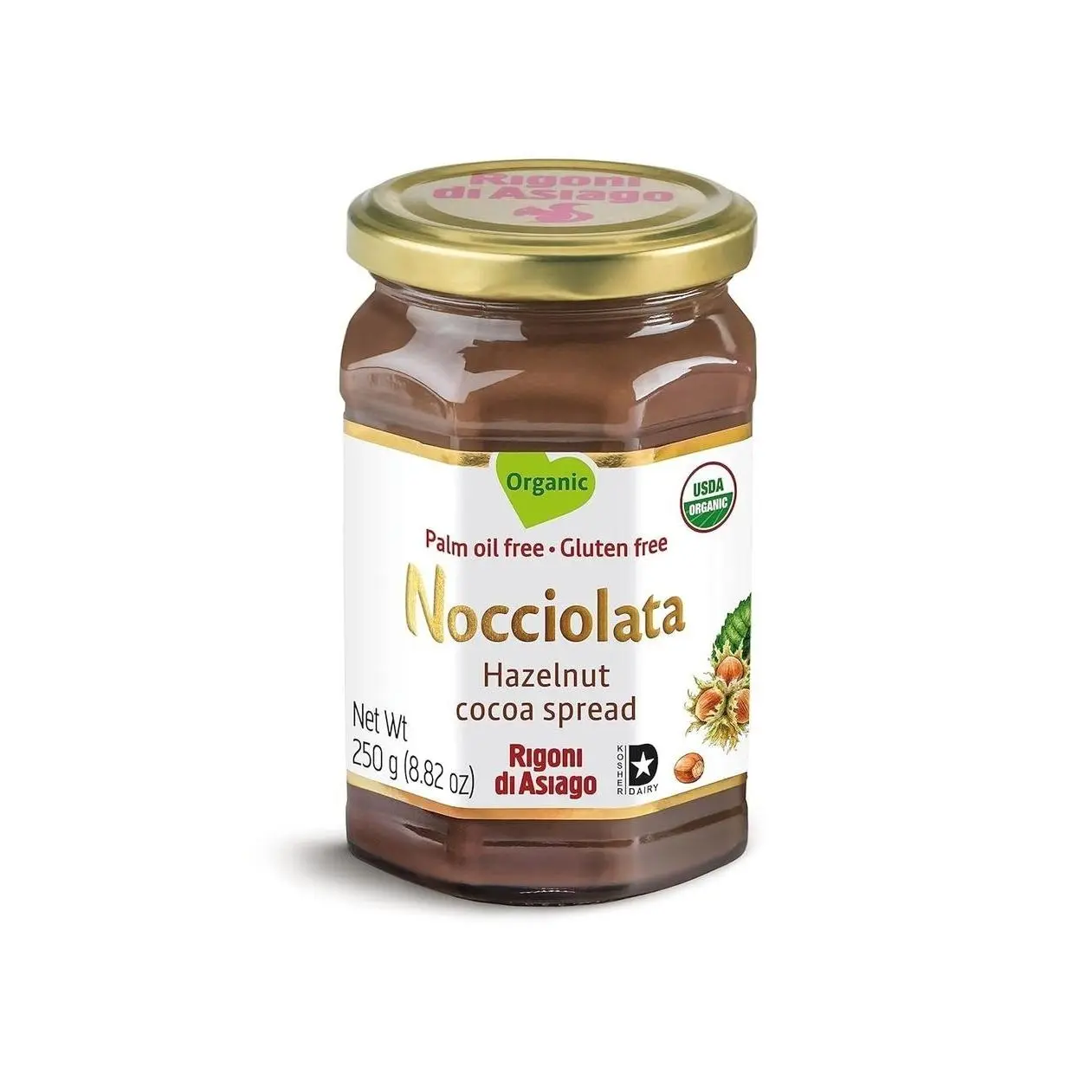 Nocciolata Organic Classic Hazelnut Spread, 8.82 Ounce