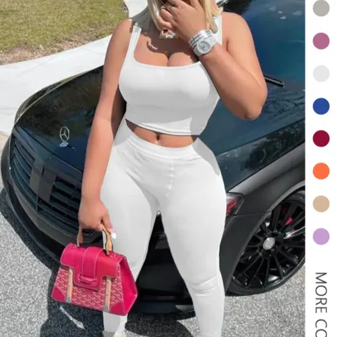 USBOUTIQUE CHIC Women‘s 2026 Spring Two Piece Set Floral Print Short Sleeve Top & Comfortable Pants Relaxed Fit Outfit