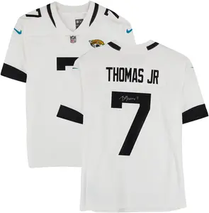 Brian Thomas Jr. Jacksonville Jaguars Autographed Nike White Limited Jersey - Fanatics Authentic Certified