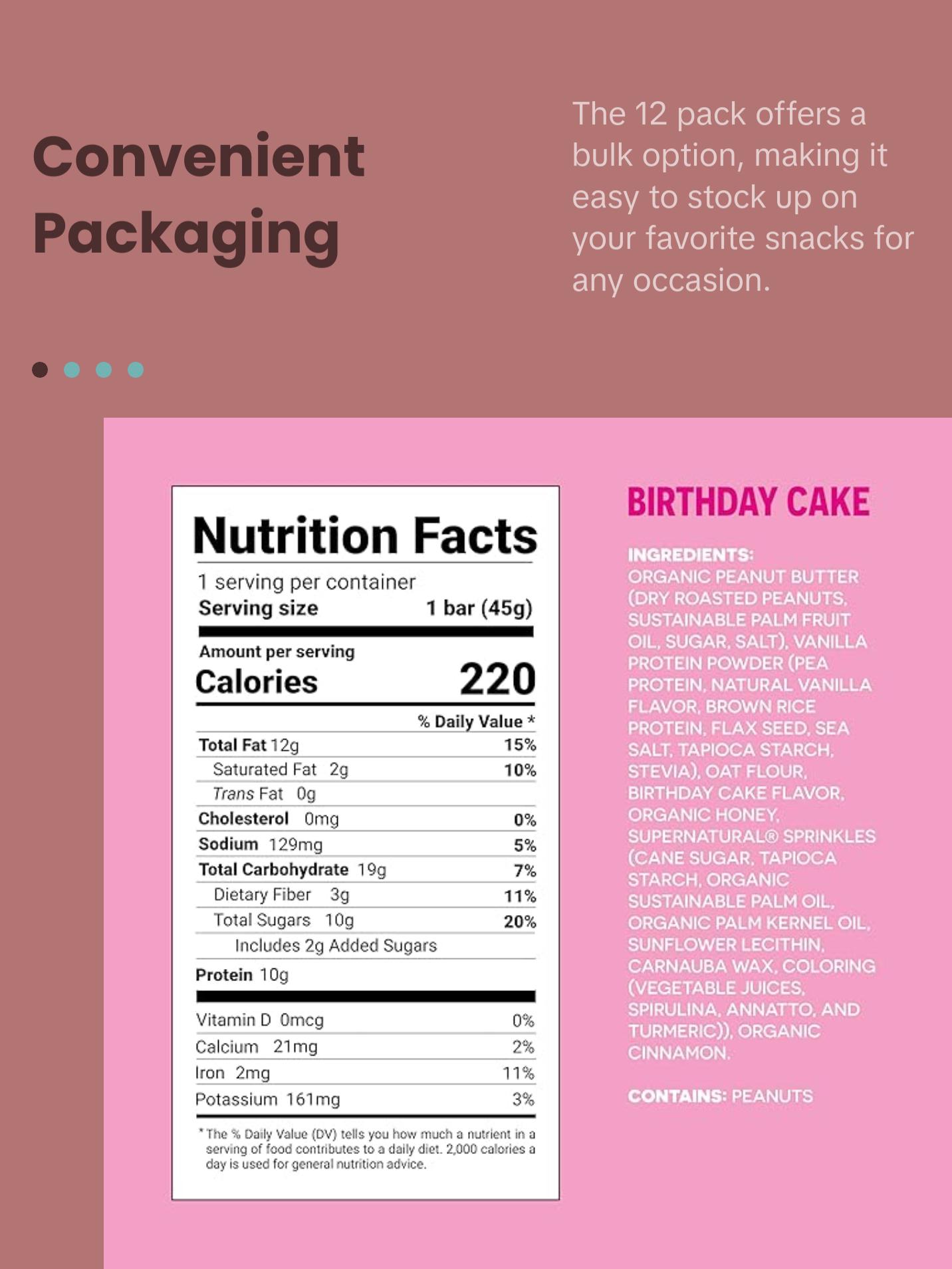 Sweet Tooth Variety 12 Pack - FROPRO Peanut Butter Snack Bars