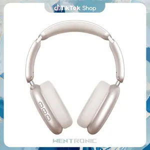 WENTRONIC Y02 Over Ear Wireless ANC Electronic Headset - 60H Playtime, Hybrid Active Noise Cancellation, Hi-Res Audio, Foldable Design, Soft Earpads, Built-in Mic for iOS/Android/PC, Outdoor Use