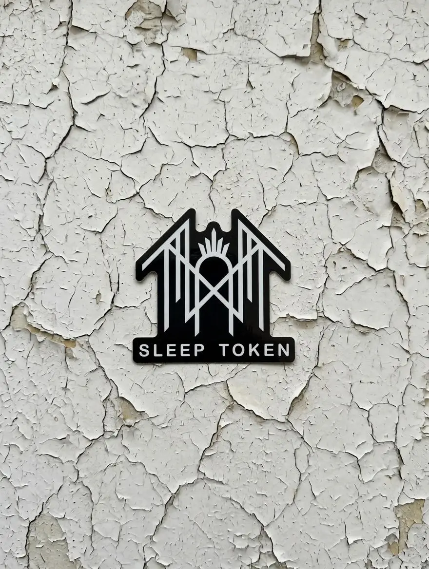 Slep Token Band Logo Stickers, Retro Music Rock Sticker For Fans