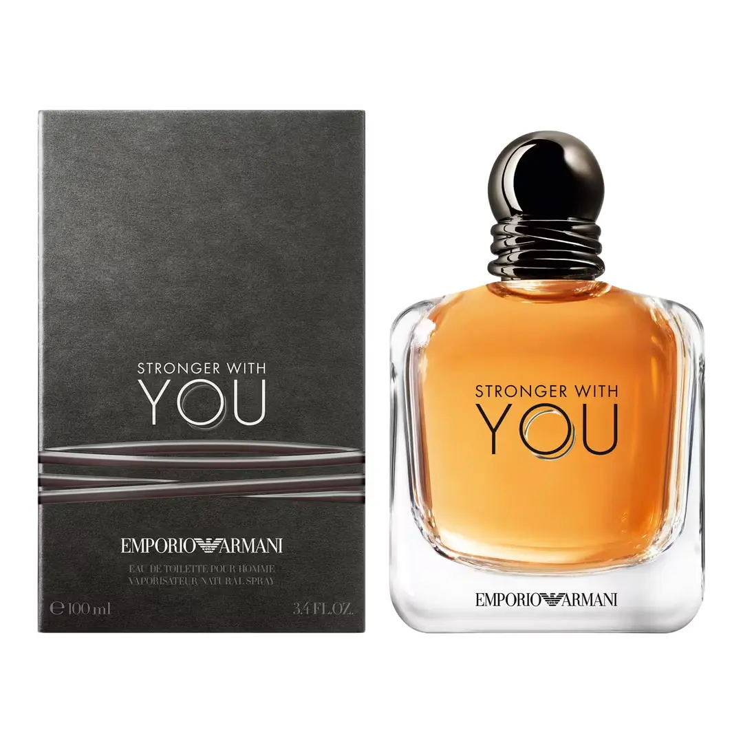 Giorgio Armani Emporio Stronger With You for Men Eau de Toilette Spray, 3.4 Ounce