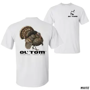 Ol’ Tom Turkey Hunting T-Shirt – Wild Gobbler Graphic Tee, Southern Outdoor Lifestyle Shirt, Spring Turkey Season Design, Casual Everyday Wear for Men and Women