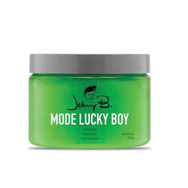 Johnny Styling Hair Gel Comfortable Haircare with Suede and Citrus Scent Anti-Frizz Shine Level 8/10