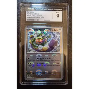 Tornadus, White Flare 078/086, Poke Ball Reverse Holo