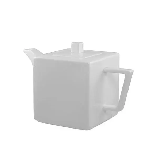 10 Strawberry Street Whittier 20 oz. Square Tea Pot Pair