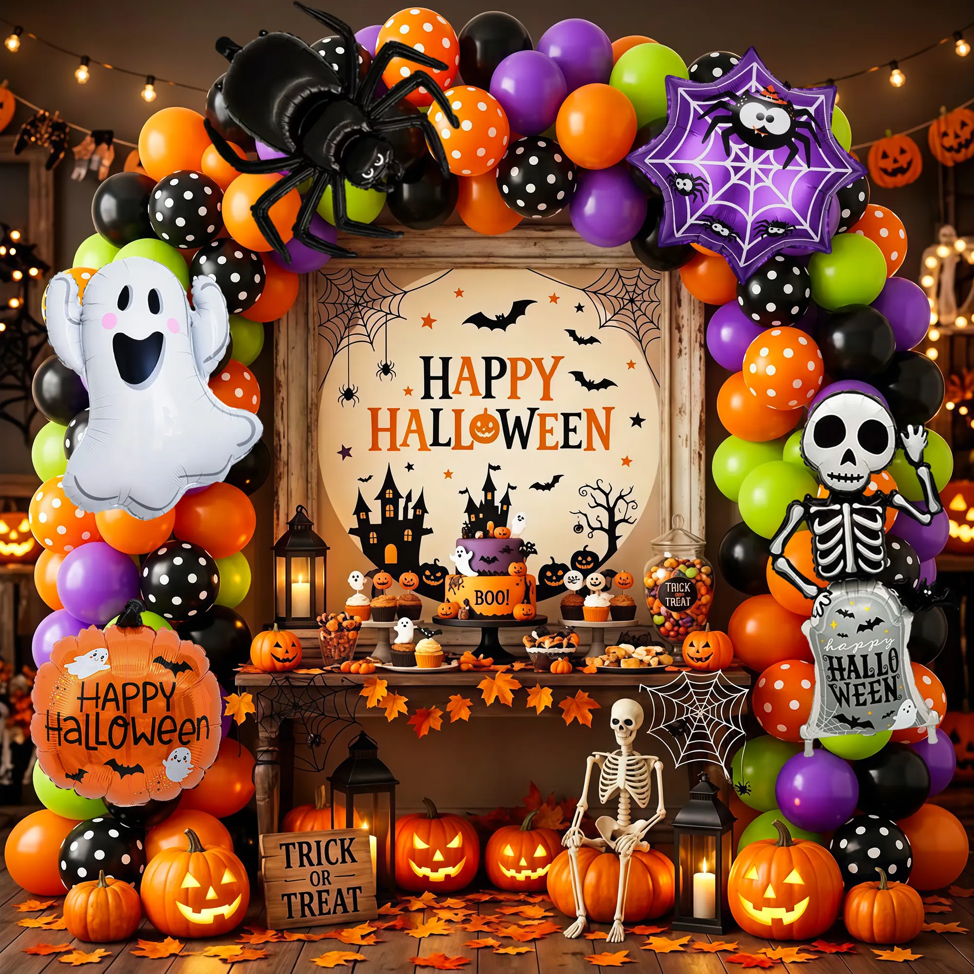 Halloween party decorations Halloween party balloon set