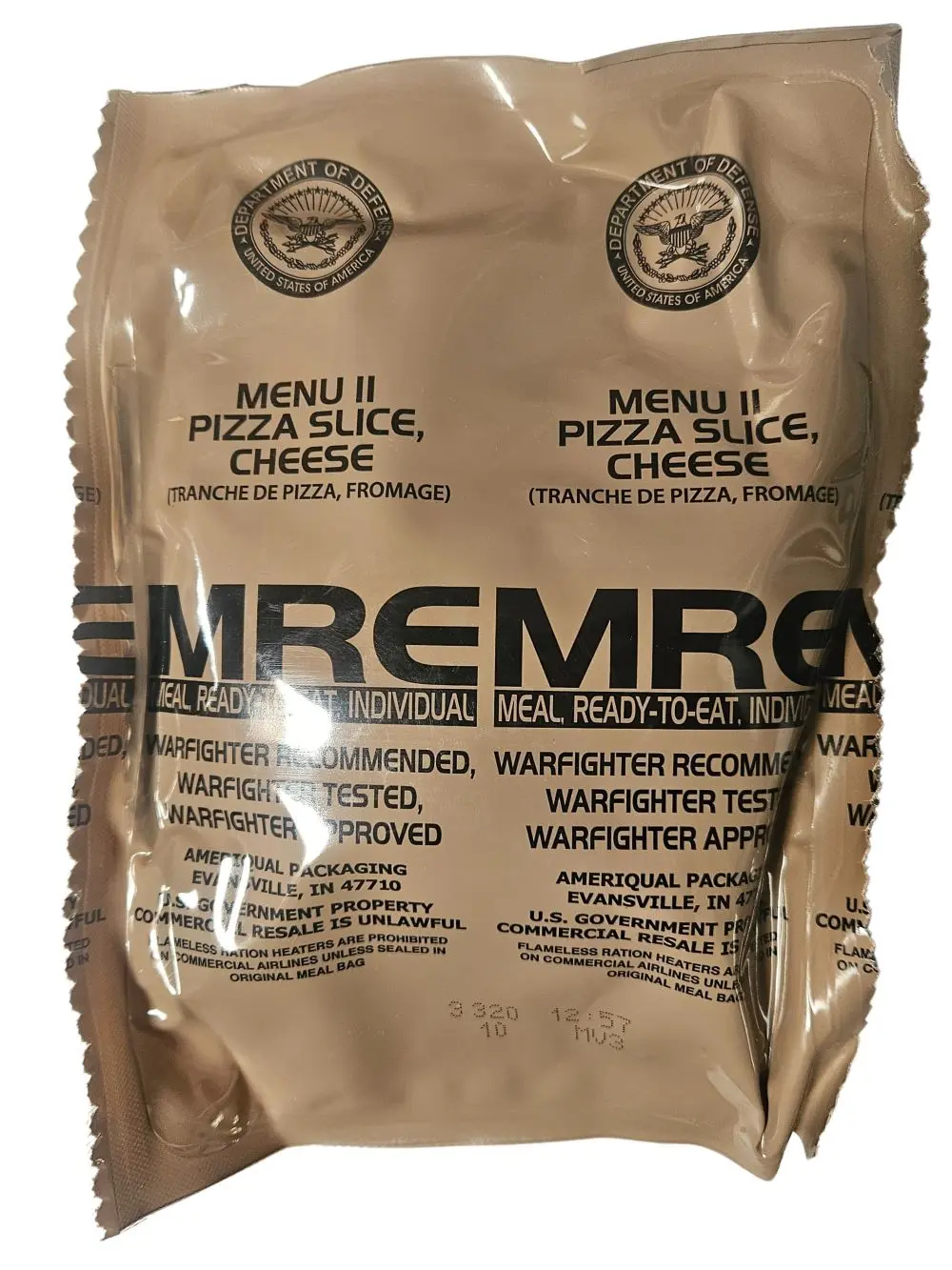 MRE - Cheese Pizza MRE - Cheese Pizza
