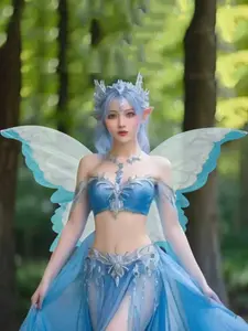 Double Color Butterfly Wings Costume Accessory, Perfect for Festive Parties & Dance Events, Versatile Dress-Up Prop