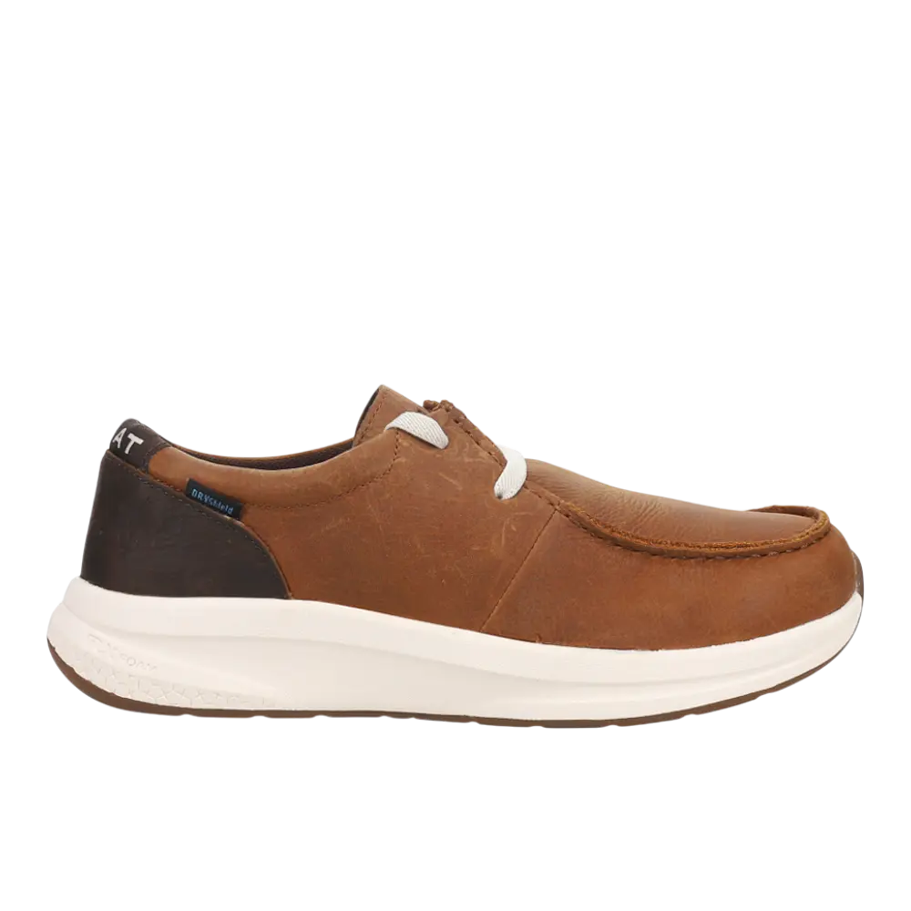 Ariat Mens Buckeye Dryshield Slip On Casual Shoes - Brown