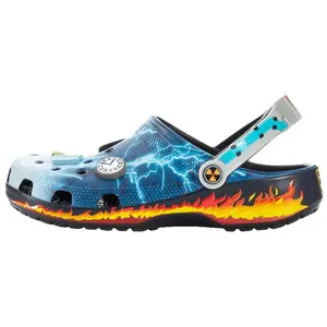 Back to The Future x Crocs Classic Clogs 'Lightning Blue Flame'