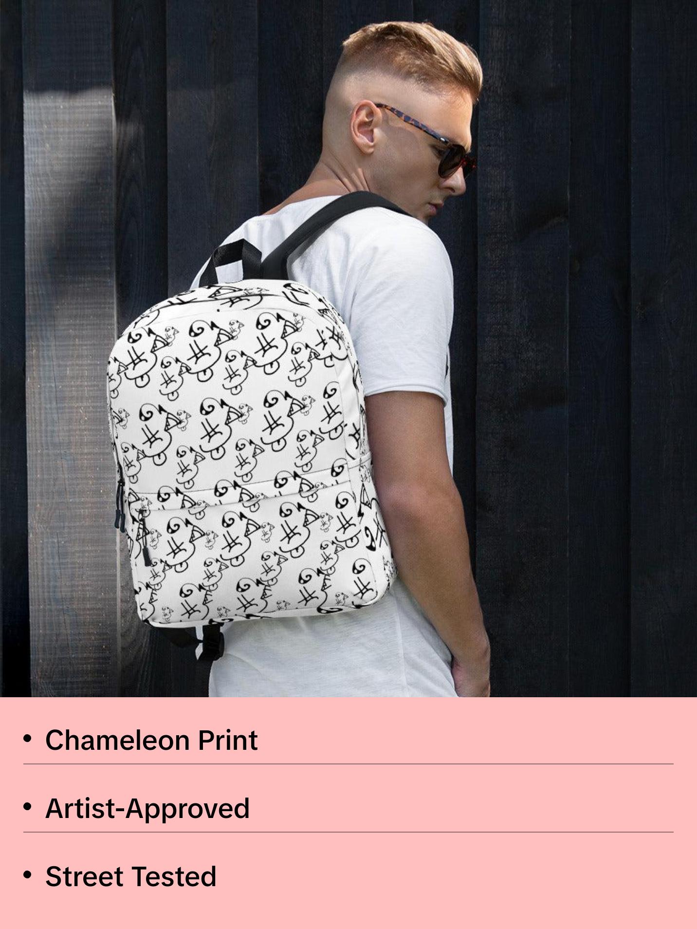 Palm Trees Creative “Shadow Script” Logo Backpack