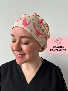 DuoStyle Scrub Hat - Monkeys