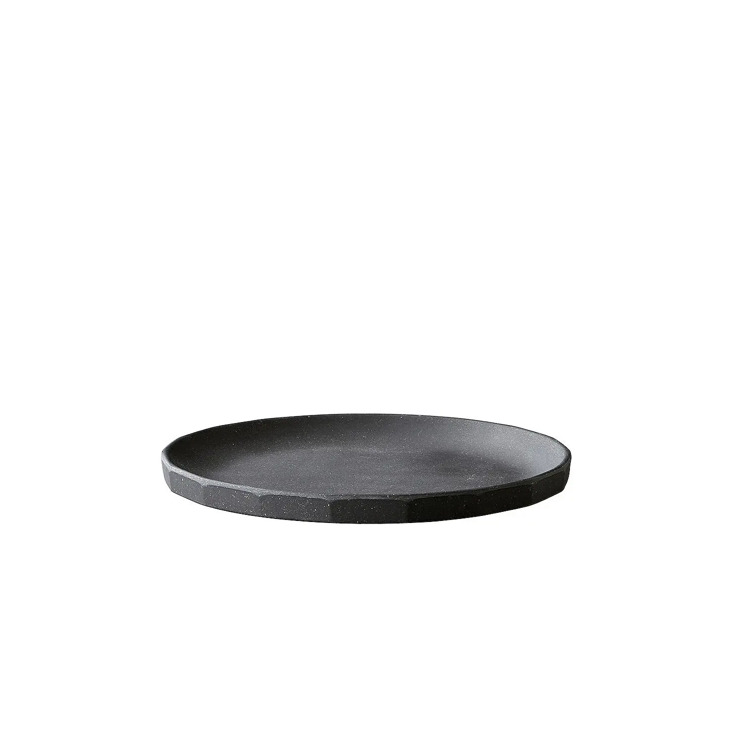 KINTO Alfresco Plastic Side Plate Set - 4-Piece, Black