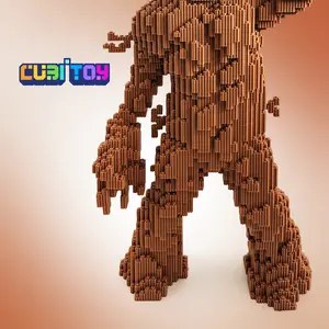 CubiToy Hero Series Tree Dude (12,260PCS) 3D Micro Building Block Model