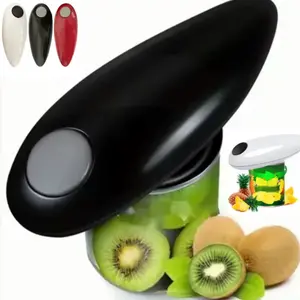 Can opener, Automatic can opener, electric  can opener, for kitchen, safe and easy can opener, perfect for users with limited hand strength, user-friendlye, Anyone can open the can now Utensils