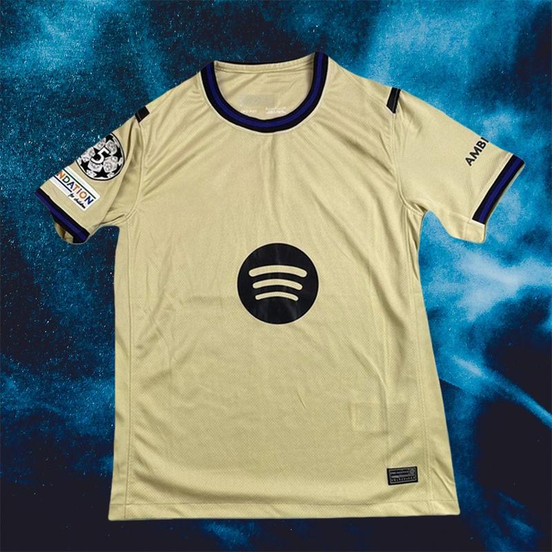 25 26 Barca Away No.10 Yamal Short sleeve Soccer Jersey