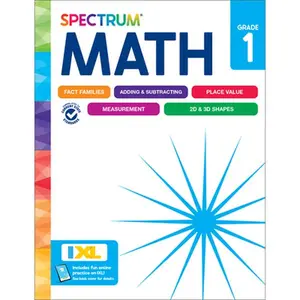 Spectrum Math Workbook, Grade 1 -- Spectrum, Paperback