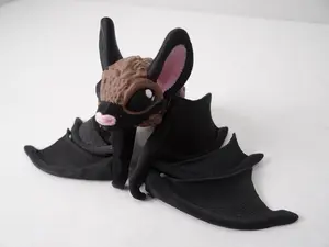3D Printed Articulating Magnetic Bats – Cute Poseable Halloween Decor