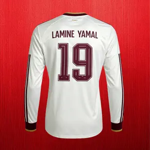 2026 Spain Away Short-Sleeve Soccer Jersey – Breathable