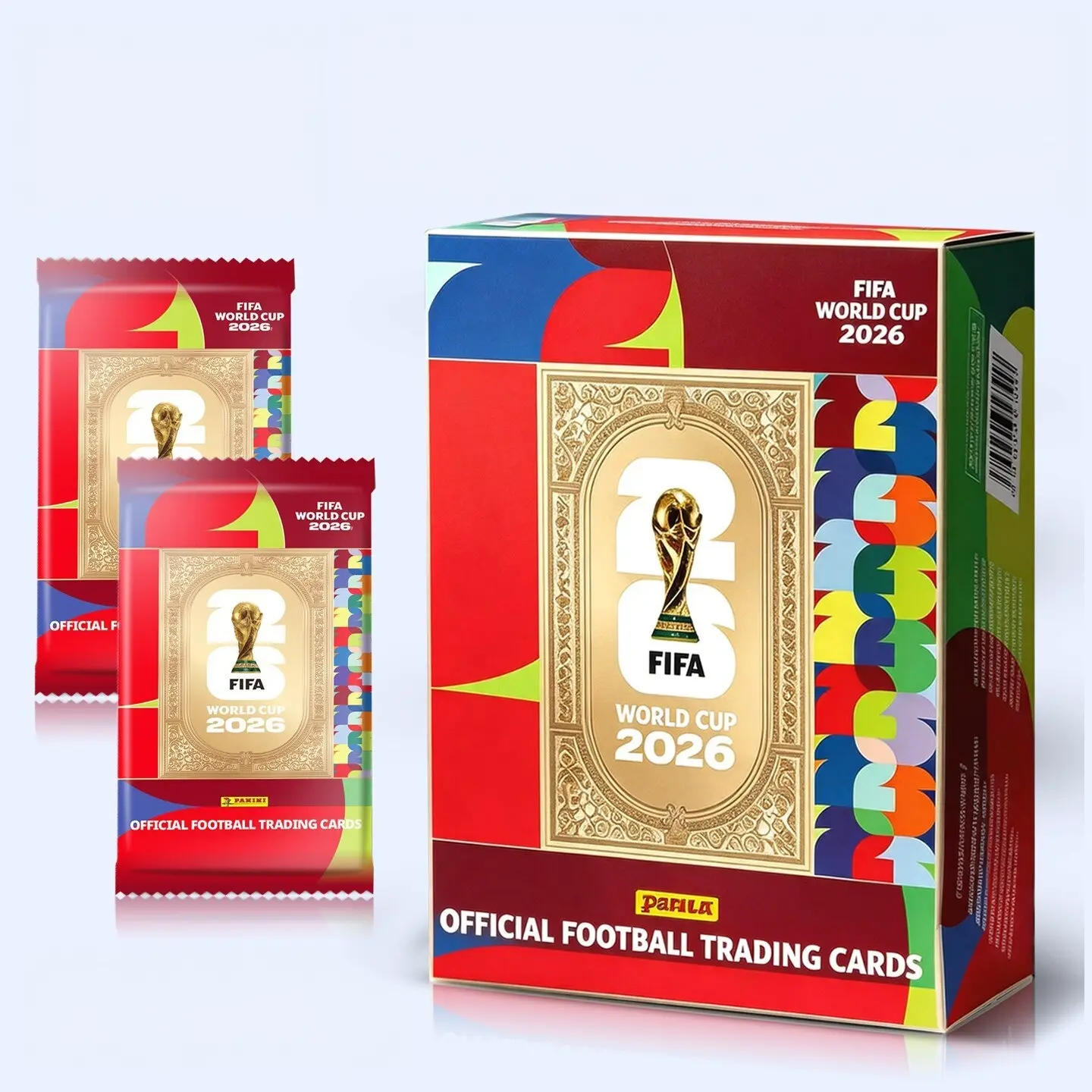 Panini FIFA World Cup 2026 Official Football Trading Cards - Authentic Collectible Sports Cards for Fans