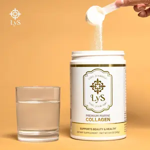 LYS Premium Marine Collagen| Pure, Sustainably Sourced from French Wild-Caught Cod Fish. Hydrolyzed Type I & III collagen. Colagen Beauty