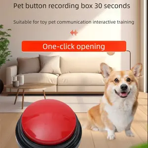 Dog interactive toys, pet communication buttons, training dog and cat recording boxes, training speaking toys