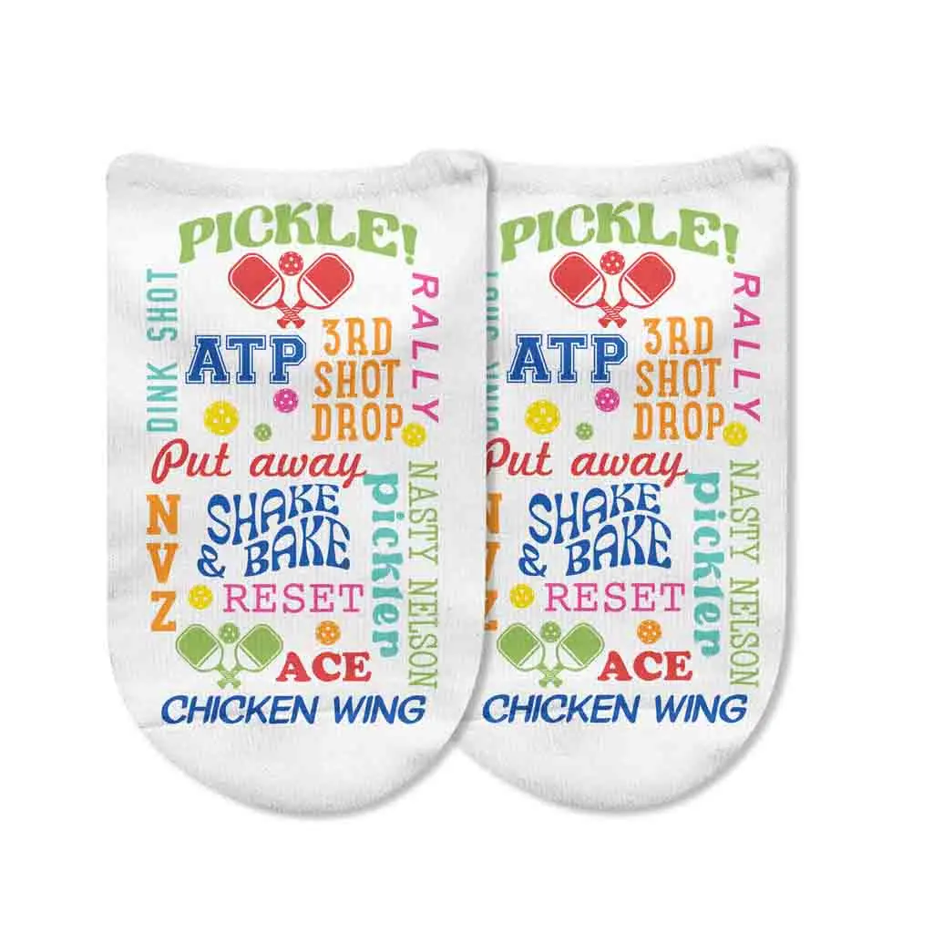 Cute Pickleball Socks for Women | Fun Gift for Pickleball Players