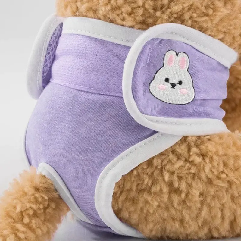 Pet Protective Underwear - Leak-Proof & Breathable Washable Design, Comfort Fit for Dogs, Cats & Kittens in Heat