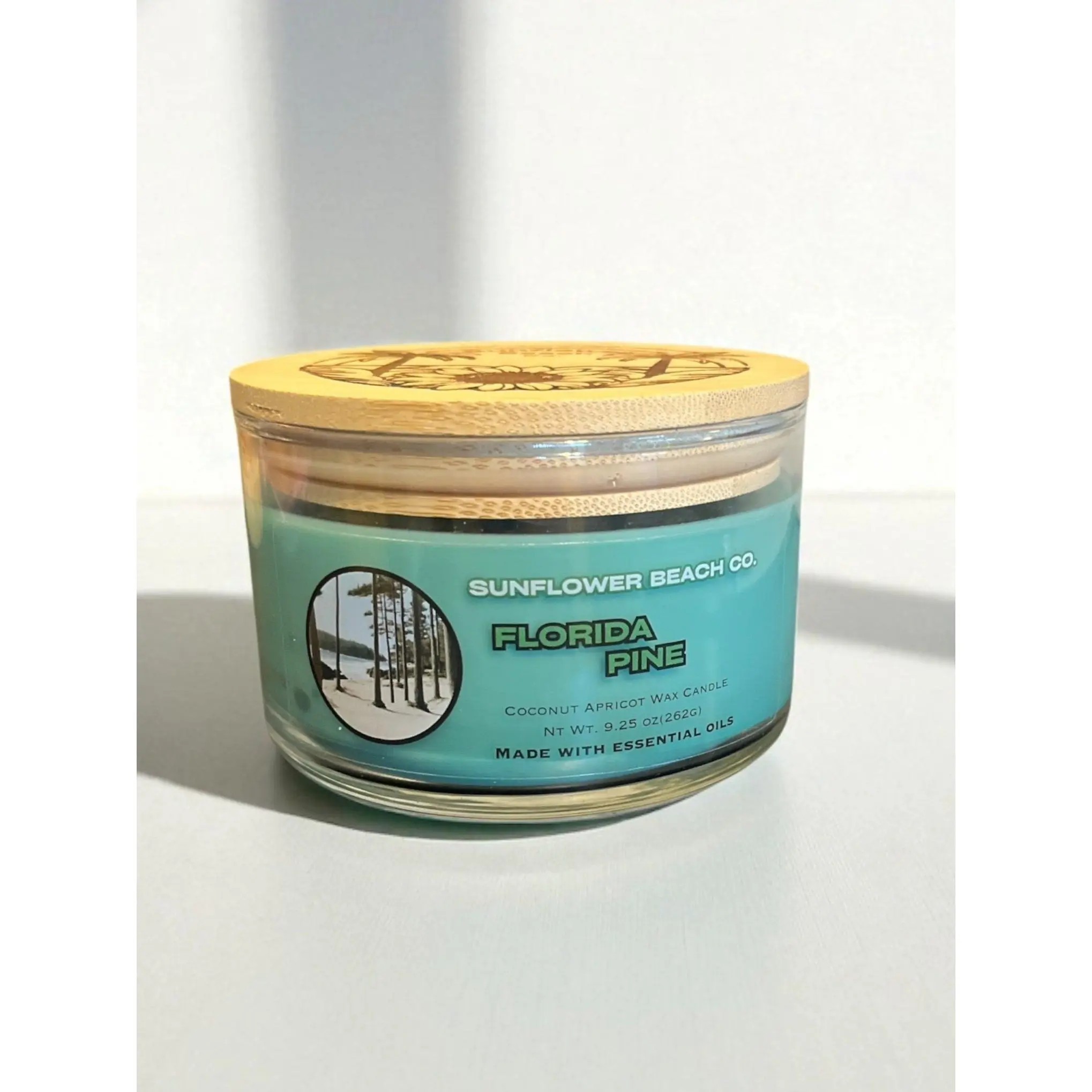 Florida Pine 3 Wick Candle - Perfect Pine Scented Candle, Christmas Candle