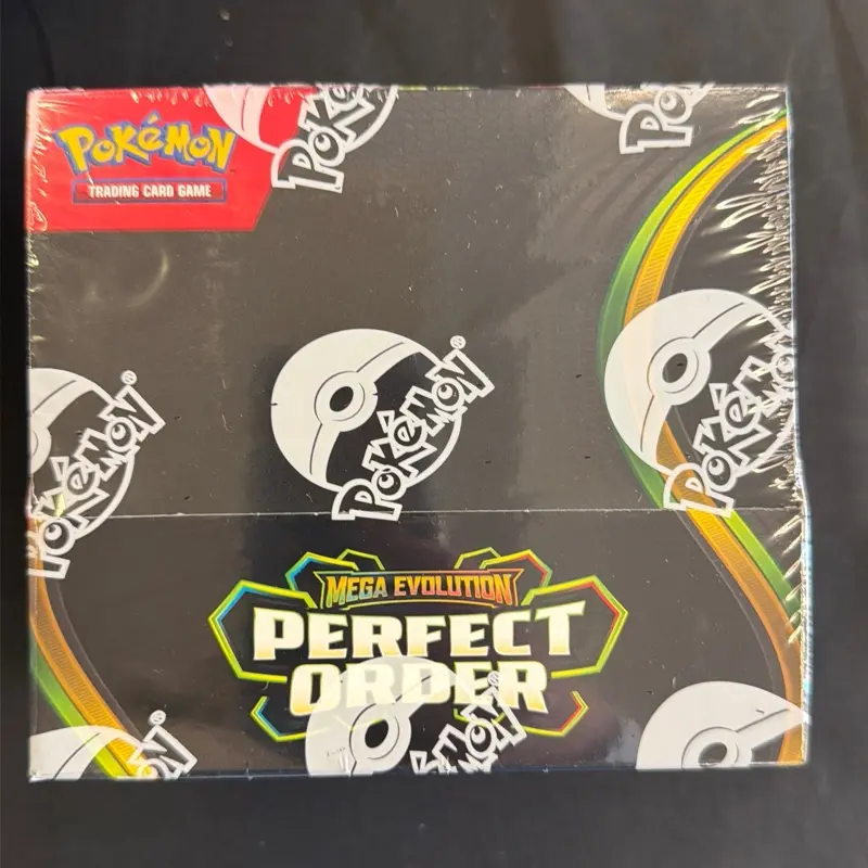 Pokémon Perfect Order Booster Box 36 Packs 10 Cards per Pack Mega Evolution Trading Card Game