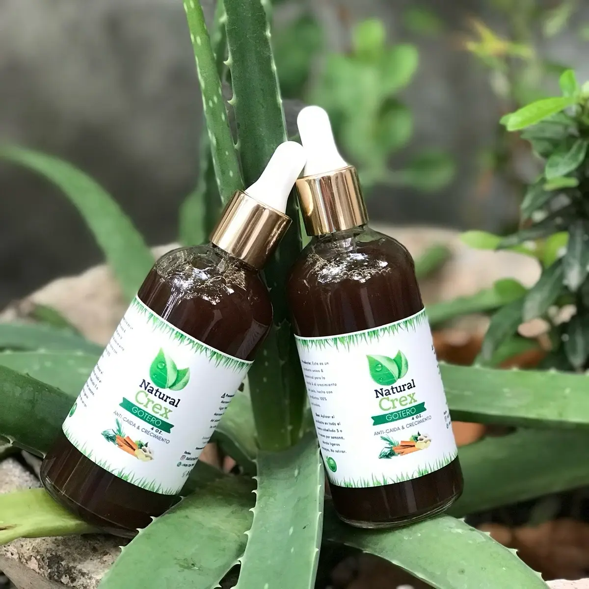 NaturalCrex Herbal Hair Oil - 4 oz