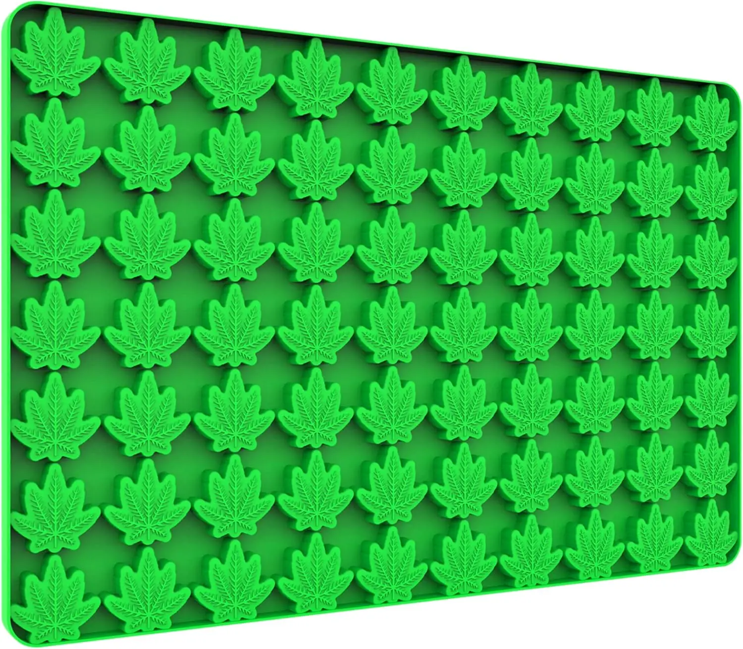 Leaf  Molds For  Gummy Candy, Leaf Wax Melts Molds with Scraper (leaf)