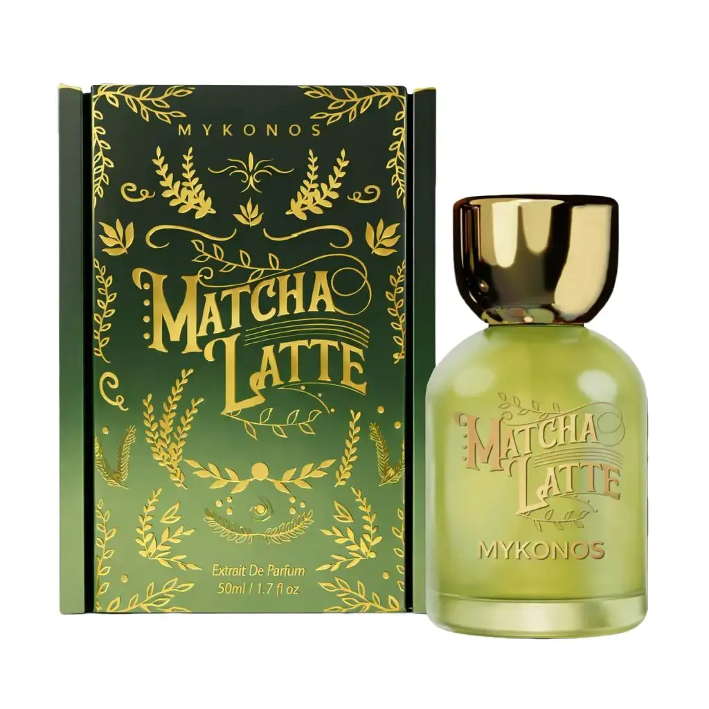 Mykonos Matcha Latte for Unisex Extrait de Parfum Spray, 1.7 Ounce